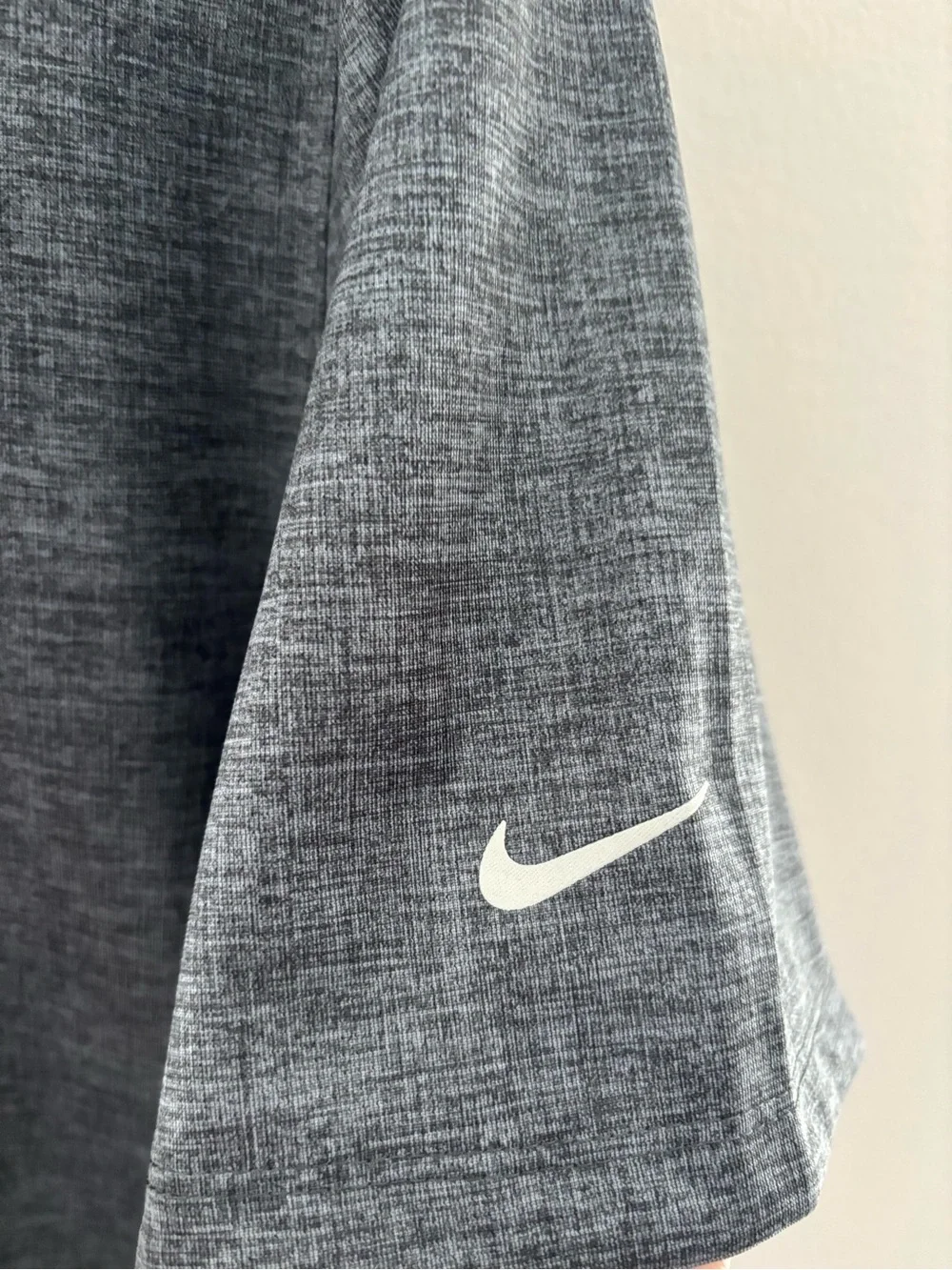 Nike Army Polo Shirt Men's Military Crest Performance Golf Polo Gray